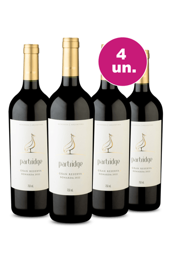 Kit 4 - Partridge Gran Reserva Bonarda