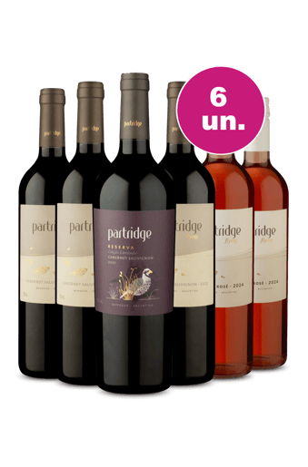 Kit 6 por 249 - Degustação Partridge