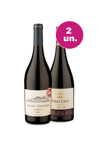 Kit 2 - Bons-Ventos e Pérez Cruz por R$49,90 por Garrafa - Oferta Absurda