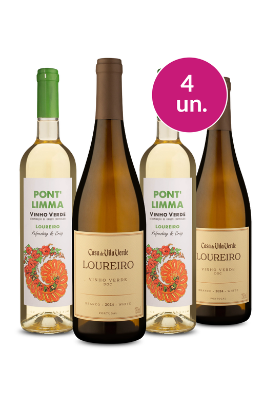 Kit 4 - Vinho Verde D.O.C  Premium - Exclusivo We