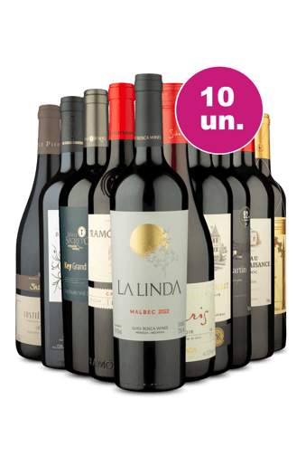 Kit 10 - Indicações Wine Select + Ganhe caixa de som Bluetooth