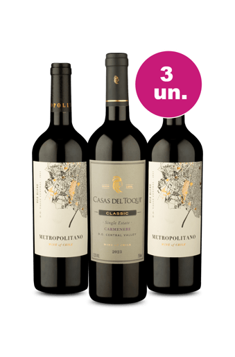 Kit 3 por R$99 - Vinhos Queridinhos