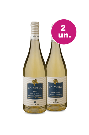 Kit 2 - La Mora Maremma Toscana Vermentino - Oferta Insana IZ
