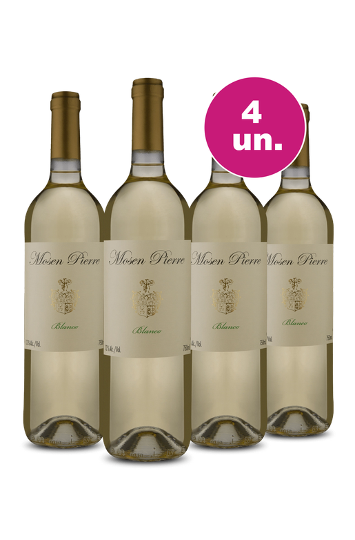 Kit 4 - Mosen Pierre Blanco - Black Wine