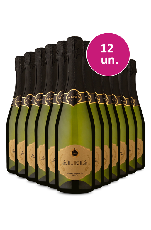 Kit 12 - Espumante Aleia Branco Brut - Exclusivo We