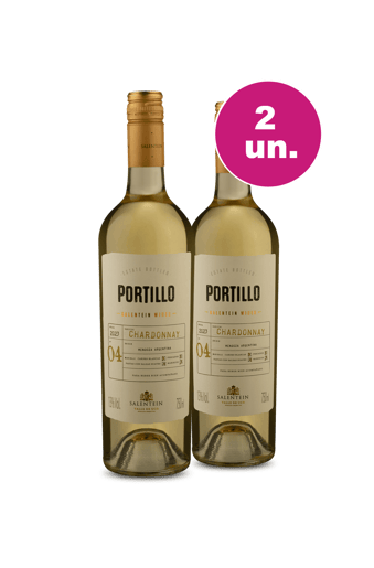 Kit 2 - Portillo Chardonnay - Oferta Insana IZ