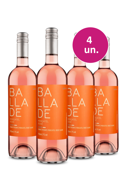Kit 4 - Frisante Ballade Rosé - Exclusivo We