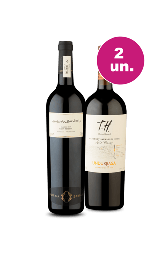 Kit 2 - Humberto Barberis Gran Reserva Malbec e T.H. [Terroir Hunter] Cabernet Sauvignon