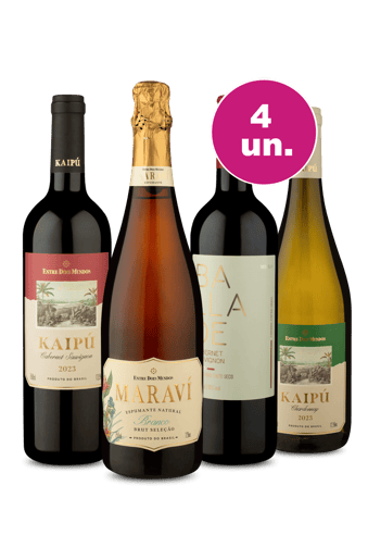 Kit 4 - Joias Brasileiras por R$34,90 Por Garrafa - Oferta Insana