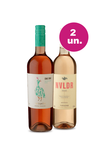 Kit 2 - Espanha & Argentina em Rosé - Oferta Flash