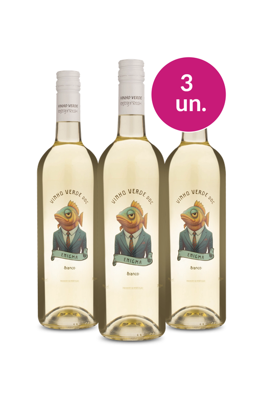 Kit 3 - Enigma D.O.C. Vinho Verde Branco - Exclusivo We 