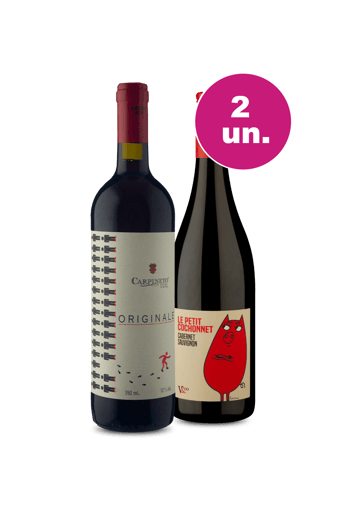 Kit 2 - Sabores Europeus - R$59,90 por Garrafa