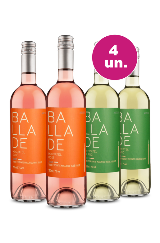 Kit 4 - Frisante Ballade - Especial Central da Black