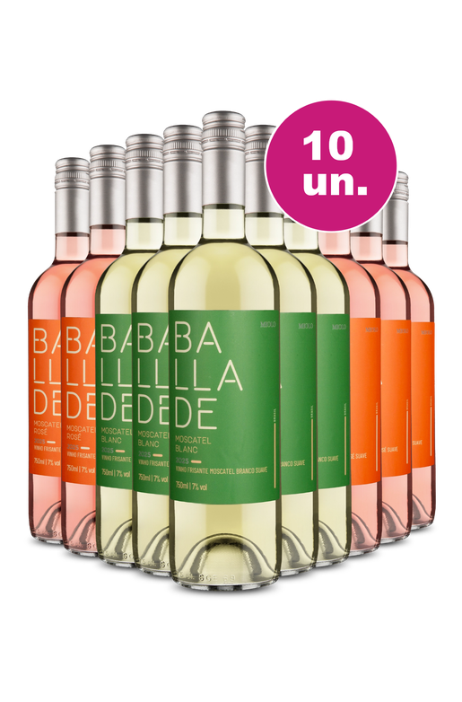 Kit 10 - Frisante Ballade Branco e Rosé - Exclusivo We