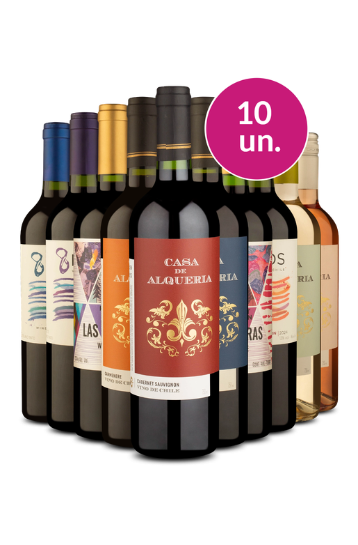 Kit 10 - Especial do Mês de Maio - R$23,90 por Garrafa