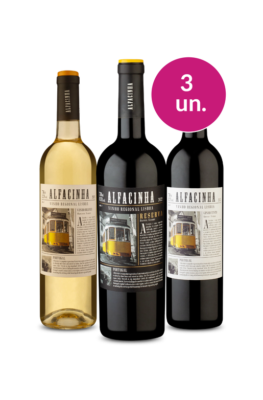 Kit 3 - Degustação Alfacinha - Exclusivo We