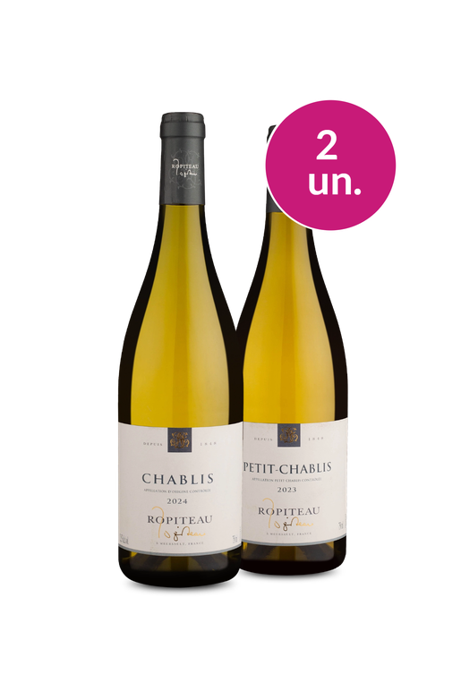 Kit 2 - Chablis, clássicos e formidáveis - Exclusivo We