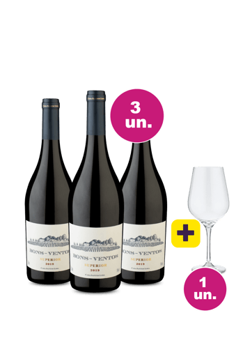 Kit 3 - Bons-Ventos + Taça de Cristal Grátis - Oferta Insana