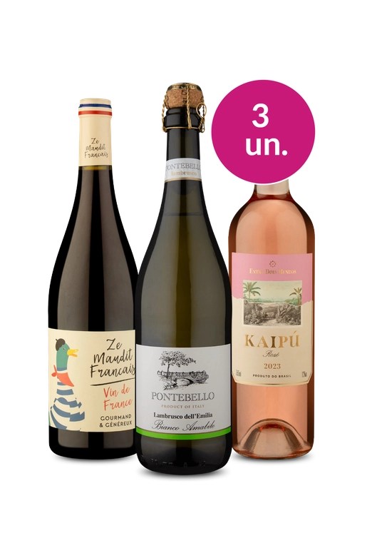 Kit 3 - Trio de Respeito por R$99