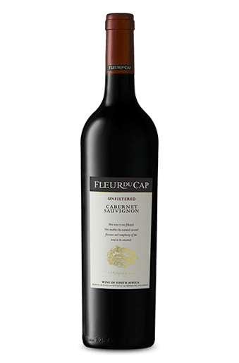 Fleur Du Cap Cabernet Sauvignon Unfiltered 2012