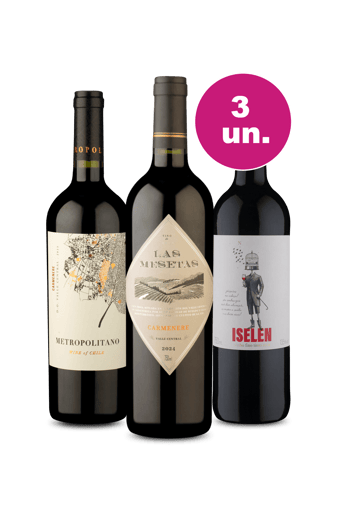 Kit 3 por R$99 - Tintos Explosão de Aromas