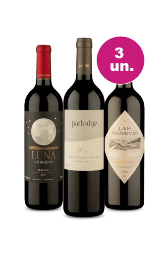 Kit 3 - Uvas Emblemáticas por R$99