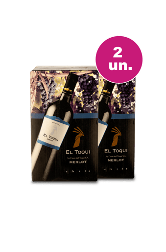 El Toqui D.O. Central Valley Merlot Bag In Box 2 L - Exclusivo WE