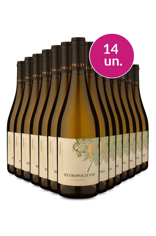 Kit 14 - Metropolitano Chardonnay - Exclusivo We