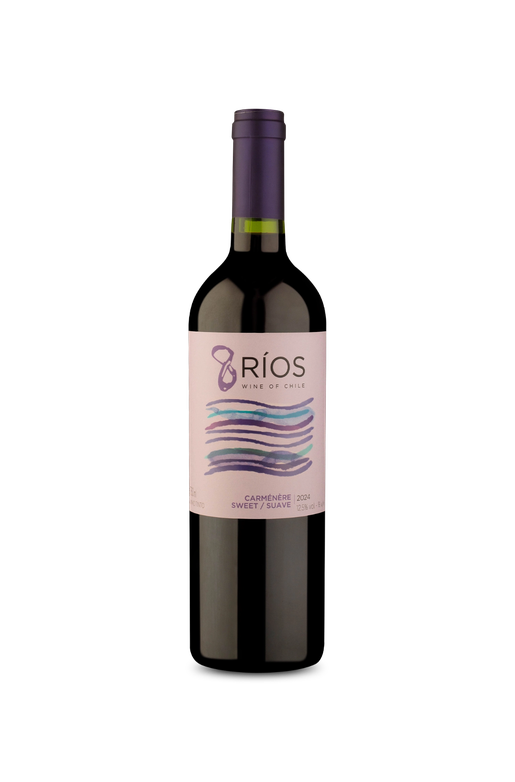 8 Ríos D.O. Región Del Valle Central Carménère Suave 2024
