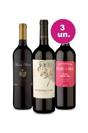 Kit 3 Por R$99 - Blend com Suavidade - Oferta Insana