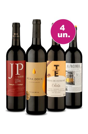 Kit 4 - Portugueses por R$39,90 por Garrafa - Oferta Absurda