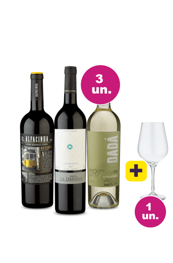 Kit 3 - Mesclados por R$149 + Taça de Cristal Grátis - Oferta Flash IZ