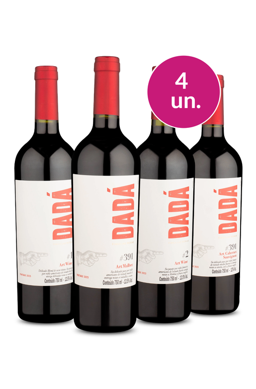 Kit 4 - Degustação Dadá - Exclusivo We
