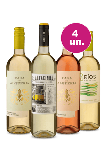 Kit 4 - Xô, Calor! Vinhos por R$27,90 por Garrafa