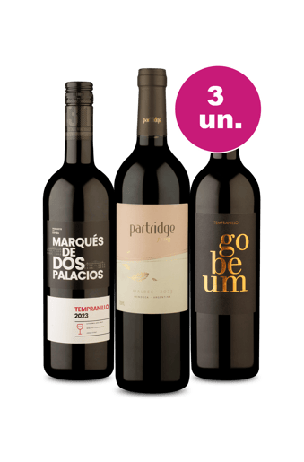 Kit 3 - Sabores do Novo e Velho Mundo por R$99