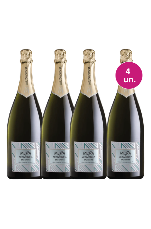 Kit 4 - Espumante Mezza Di Mezzacorana Extra Dry - Exclusivo We