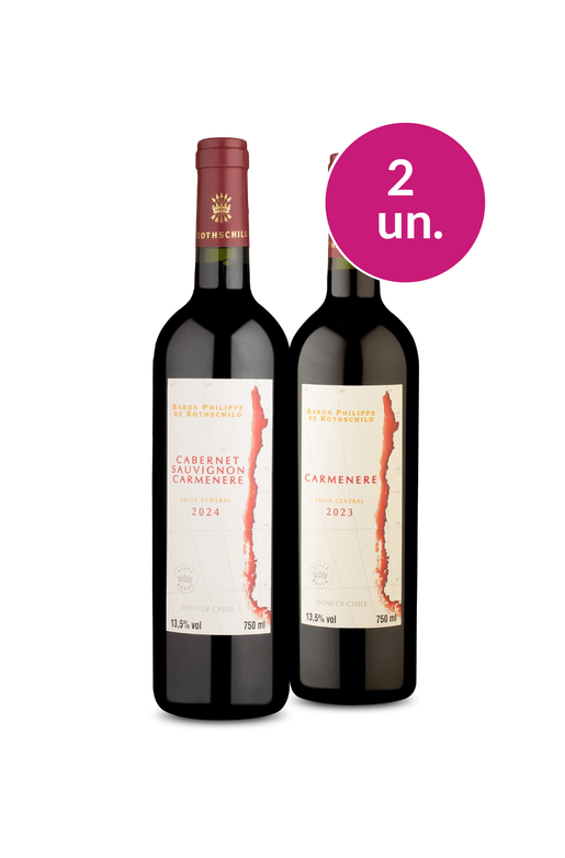 Kit 2 - Baron Philippe de Rotschild - Exclusivo Esquenta IZ