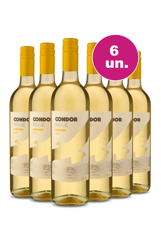 Kit 6 - Condor Peak Chardonnay - Exclusivo We