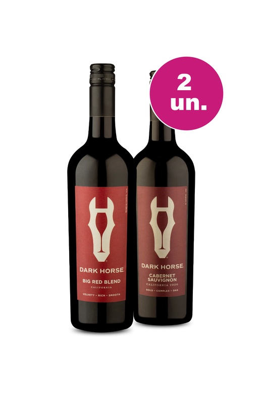 Kit 2 - Dark Horse - Oferta Absurda Black Wine