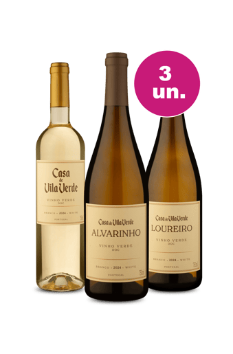 Kit 3 - Encontro de Vinho Verde - Exclusivo We