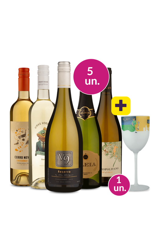 Kit 5 - Vai ter Copa + Winecup Brasil Grátis - Exclusivo We