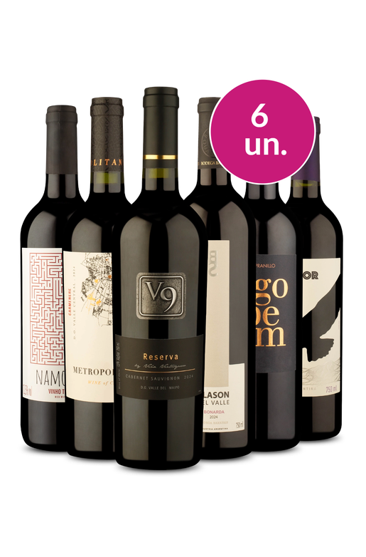 Kit 6 - Tintos Elite - Exclusivo We