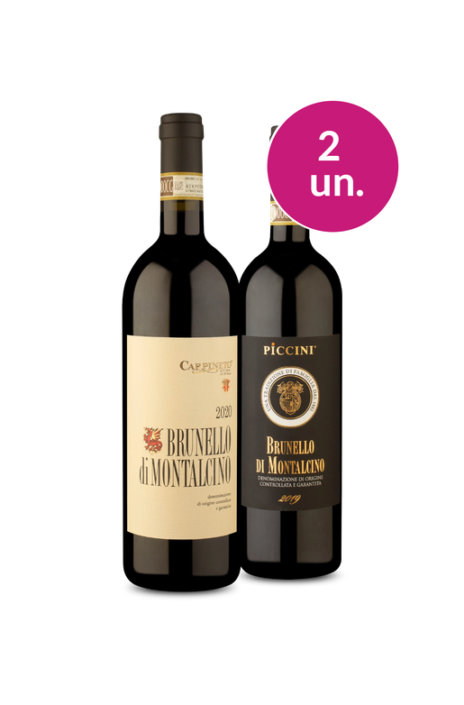 Kit 2 - Batalha de Brunello Di Montalcino - Exclusivo We