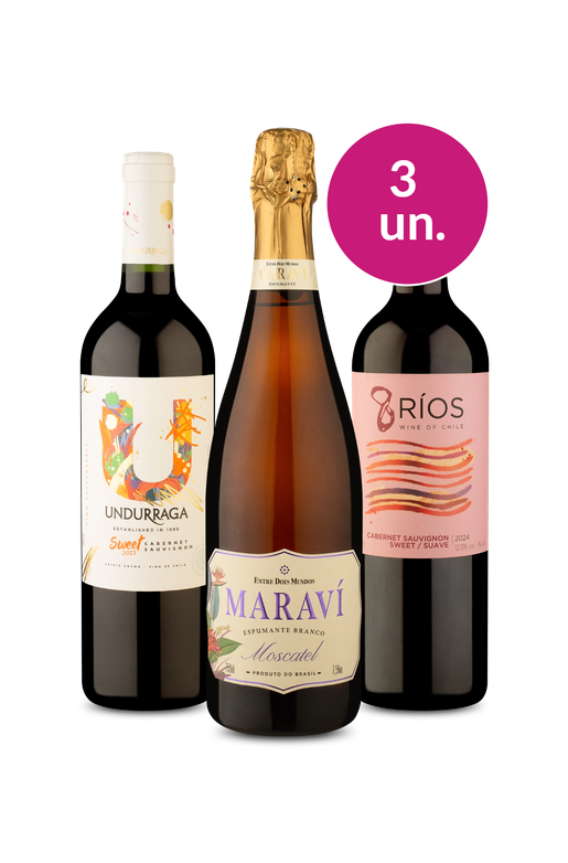 Kit 3 - Suaves por R$ 99 - Exclusivo We