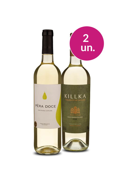 Kit 2 - Vinhos Brancos por R$77 - Oferta Absurda