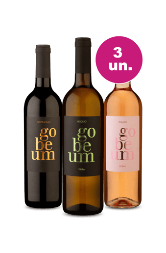 Kit 3 - Degustação Gobeum - Exclusivo WE