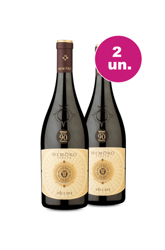 Kit 2 - Piccini Memoro Rosso - Oferta Insana