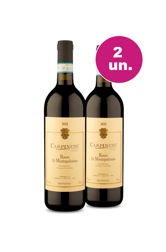 Kit 2 - Carpineto Rosso Di Montepulciano - Oferta Insana