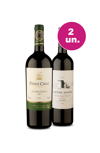 Kit 2 - Tintos Incríveis por R$62,90 por Garrafa