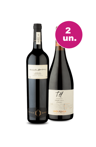 Kit 2 - Humberto Barberis Gran Reserva Malbec e T.H. [Terroir Hunter] Syrah